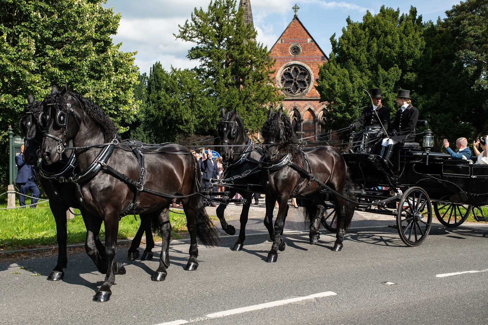 Fred and Chantelle’s wedding